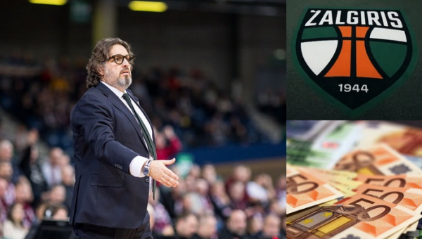 A. Trinchieri ir toliau gyvens iš „Žalgirio“ piniginės: treneris atmetė kinų pasiūlymą
